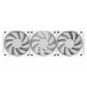 DARKFLASH RADIANT DC 360 ARGB LIGHTING WITH 9 BLADES AND HIGH STRENGTH COOLING PIPES LIQUID CPU COOLER - WHITE