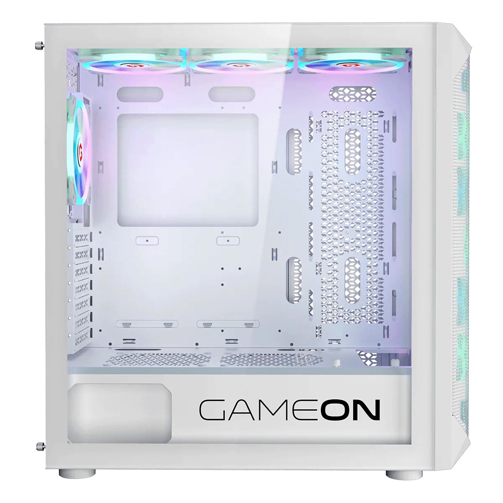 GAMEON EMPEROR ARCTIC I SERIES MID TOWER ARGB 7 FANS GAMING CASE UP TO ...