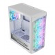 GAMEON EMPEROR ARCTIC I SERIES MID TOWER ARGB 7 FANS GAMING CASE UP TO 360MM RADIATOR - WHITE