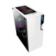 HUNTKEY GX500T ATX ACRYLIC SIDE GAMING CASE - WHITE