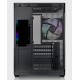 THERMALTAKE VIEW 380 TG ARGB MID TOWER CASE WITH 4X 120MM ARGB FANS AND 360MM RADIATOR SUPPORT - BLACK