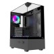 TWISTED MINDS TM-FURY-B FURY MID TOWER ARGB HARDWARE COMPATIBILITY TEMPERED GLASS PANELS ATX GAMING CASE - BLACK