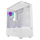 TWISTED MINDS TM-FURY-W FURY MID TOWER ARGB HARDWARE COMPATIBILITY TEMPERED GLASS PANELS ATX GAMING CASE - WHITE
