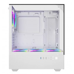 TWISTED MINDS TM-FURY-W FURY MID TOWER ARGB HARDWARE COMPATIBILITY TEMPERED GLASS PANELS ATX GAMING CASE - WHITE