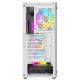 TWISTED MINDS TM-GM-I-W 03 APEX MID TOWER ATX/MICRO-ATX/ITX TRIPLE FAN EFFICIENT COOLING GAMING CASE – WHITE