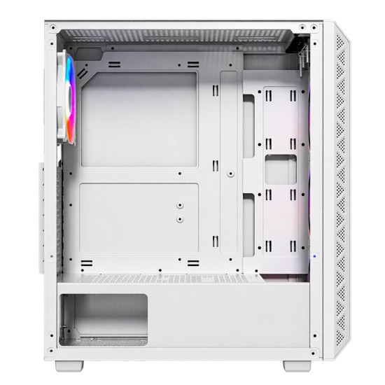TWISTED MINDS TM-GM-I-W 03 APEX MID TOWER ATX/MICRO-ATX/ITX TRIPLE FAN EFFICIENT COOLING GAMING CASE – WHITE