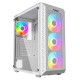 TWISTED MINDS TM-GM-I-W 03 APEX MID TOWER ATX/MICRO-ATX/ITX TRIPLE FAN EFFICIENT COOLING GAMING CASE – WHITE