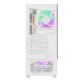 TWISTED MINDS TM-NOVA-W NOVA MID TOWER ATX/M-ATX DUAL TEMPERED GLASS ARGB 120MM FANS COOLING GAMING CASE – WHITE