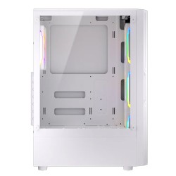 TWISTED MINDS TM-PHANTOMII-W PHANTOMII TEMPERED GLASS 4 PRE-INSTALLED ARGB FANS ATX MID TOWER ARGB GAMING CASE - WHITE 