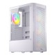 TWISTED MINDS TM-PHANTOMII-W PHANTOMII TEMPERED GLASS 4 PRE-INSTALLED ARGB FANS ATX MID TOWER ARGB GAMING CASE - WHITE 