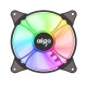 AIGO AR12 3 PIN 5V ARGB 120 MM COOLING FAN - 1 PACK 