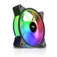 AIGO AR12 3 PIN 5V ARGB 120 MM COOLING FAN - 3IN1