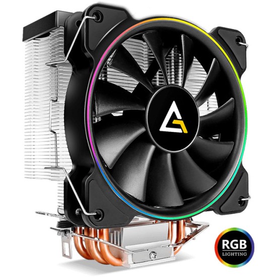 ANTEC A400 RGB CPU COOLER 120MM LED FAN WITH PWM SUPPORT