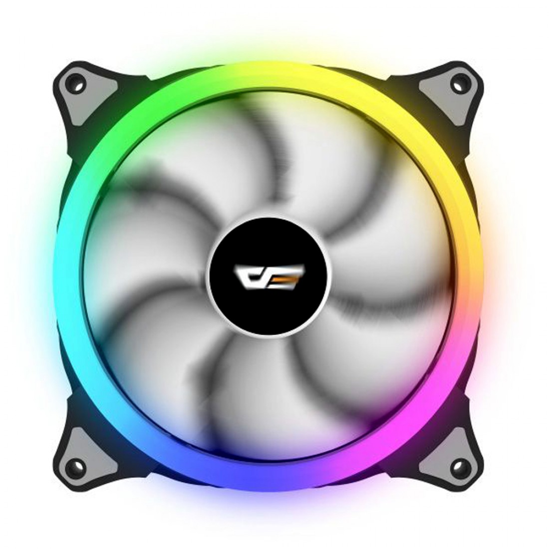 DARKFLASH CS140 RGB LIGHT SINGLE CIRCLE 140MM COOLING FAN 1 PACK ...