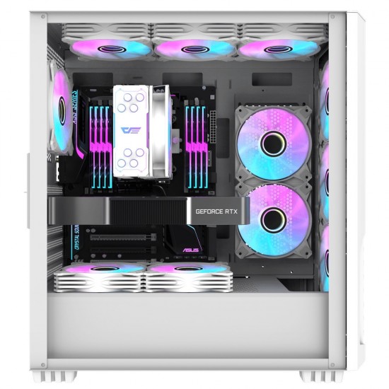 DARKFLASH DF241002 Z4 PRO MIST TOWER CPU COOLER 1700 SOCKET SUPPORT - WHITE