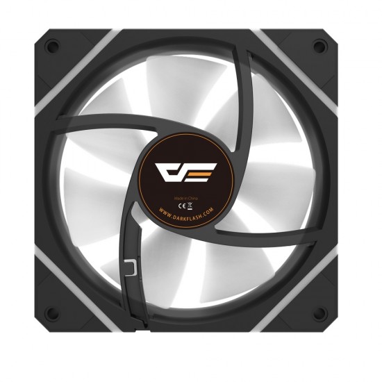 DARKFLASH DF2311022 1200 RPM A-RGB COOLING FAN 3IN1 BUNDLE CASE FANS - DM12F BLACK