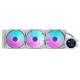 DARKFLASH DN360S 2.1 INCH IPS DISPLAY SCREEN 3-STAGE MOTOR WATER PUMP ALL IN ONE 360MM RGB LIQUID CPU COOLER - WHITE