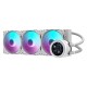 DARKFLASH DN360S 2.1 INCH IPS DISPLAY SCREEN 3-STAGE MOTOR WATER PUMP ALL IN ONE 360MM RGB LIQUID CPU COOLER - WHITE