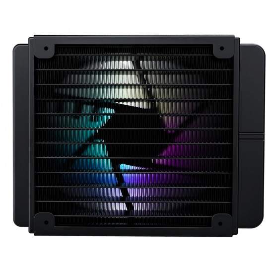 DARKFLASH TWISTER DX120 ARGB HIGH PERFORMANCE ALL-IN-ONE 120MM LIGHT STRIP DESIGN LIQUID CPU COOLER - BLACK
