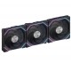 DARKFLASH DF241001 G16 3IN1 120MM MAGNETIC ARGB PC CASE SINGLE FAN - BLACK