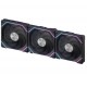 DARKFLASH DF241001 G16 3IN1 120MM MAGNETIC ARGB PC CASE SINGLE FAN - BLACK