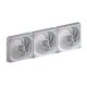 DARKFLASH DF241001 G16 3IN1 120MM MAGNETIC ARGB PC CASE SINGLE FAN - WHITE