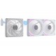 DARKFLASH DF241001 G16 3IN1 120MM MAGNETIC ARGB PC CASE SINGLE FAN - WHITE