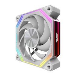 DARKFLASH DF241202 3IN1 A-RGB FAN 120MM COOLING FAN BUNDLE CASE FANS - INF34 WHITE