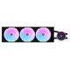 DARKFLASH NEBULA DN360 ARGB 3-STAGE MOTOR WATER PUMP HIGH PERFORMANCE FANS ALL IN ONE 360MM LIQUID CPU COOLER - BLACK