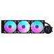 DARKFLASH DN360S 2.1 INCH IPS DISPLAY SCREEN 3-STAGE MOTOR WATER PUMP ALL IN ONE 360MM RGB LIQUID CPU COOLER - BLACK