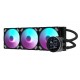 DARKFLASH DN360S 2.1 INCH IPS DISPLAY SCREEN 3-STAGE MOTOR WATER PUMP ALL IN ONE 360MM RGB LIQUID CPU COOLER - BLACK