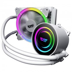 DARKFLASH SYMPHONY TR120 ARGB ALL-IN-ONE 120MM LIQUID CPU COOLER - WHITE