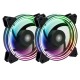 DARKFLASH SYMPHONY TR240 ALL IN ONE 240MM ARGB LED HIGH C/P VALUE CPU COOLER - BLACK