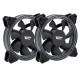 DARKFLASH SYMPHONY TR240 ALL IN ONE 240MM ARGB LED HIGH C/P VALUE CPU COOLER - BLACK