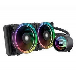 DARKFLASH SYMPHONY TR240 ALL IN ONE 240MM ARGB LED HIGH C/P VALUE CPU COOLER - BLACK