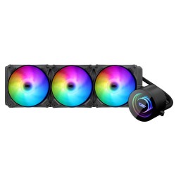 DARKFLASH TWISTER DX-360 ARGB ALL IN ONE 360MM LIQUID CPU COOLER - BLACK 