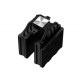 DEEPCOOL GAMMAXX AG620 BK ARGB 260W TDP ALL-BLACK 6PCS COPPER HEAT PIPES WITH 120MM DUAL-FAN CPU AIR COOLER