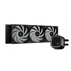 DEEPCOOL LE720 250W TDP AIO 360MM ARGB PWM FAN COPPER COOLER ALUMINUM RADIATOR ANTI-LEAK TECH CPU LIQUID COOLER