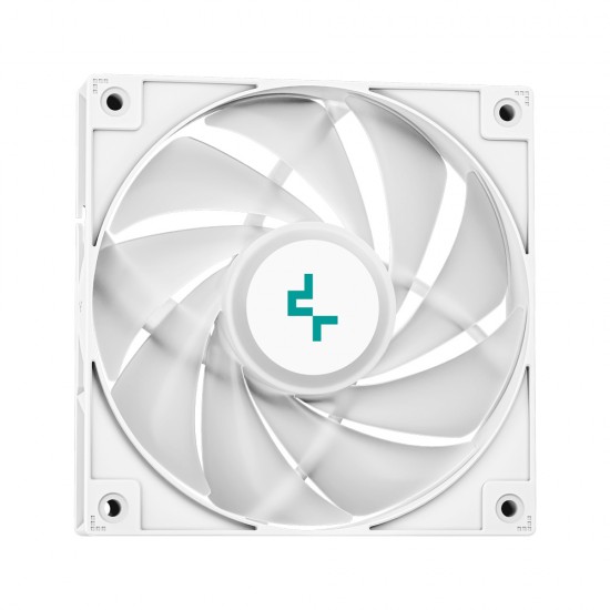 DEEPCOOL LE720 WH 250W TDP AIO 360MM ARGB PWM FAN COPPER COOLER ALUMINUM RADIATOR ANTI-LEAK TECH CPU LIQUID COOLER - WHITE