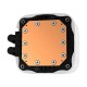 DEEPCOOL LS520 SE 240MM RADIATOR TWO FC120 A-RGB PWM FANS INFINITY MIRROR CAP DESIGN AIO LIQUID COOLER FOR INTEL AND AMD - WHITE