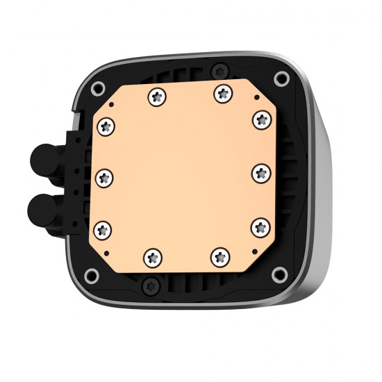 DEEPCOOL LS720 360MM AIO HIGH PERFORMANCE ARGB LOW-NOISE EFFICIENCY 360MM CPU LIQUID COOLER AND INFINITY MIRROR CAP DESIGN