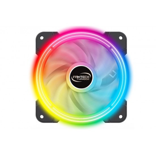 FANTECH FB-302 3 PCS TYPHOON ADDRESSABLE RGB 12 CM SILENT COOLING FAN