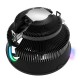 GAMEMAX GAMMA 200 UNIQUE DESIGN RGB TOP-FLEW AIR CPU COOLER WITH DIRECT-TOUCH STYLE COPPER BOTTOM