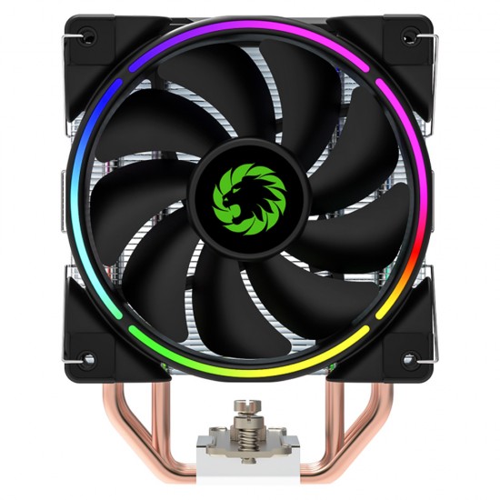 GAMEMAX  GAMMA 500 RAINBOW ARGB CPU COOLER 5 HEATPIPES 1 X 120MM ARGB FAN