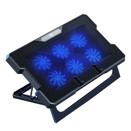 MCHOSE CR169 DUAL USB PORTS 9 ADJUSTABLE HEIGHTS LAPTOP COOLING PAD