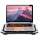 MCHOSE Q8 6 FANS 7 ADJUSTABLE HEIGHTS COOLING PAD AND LAPTOP STAND WITH RGB LIGHTING 