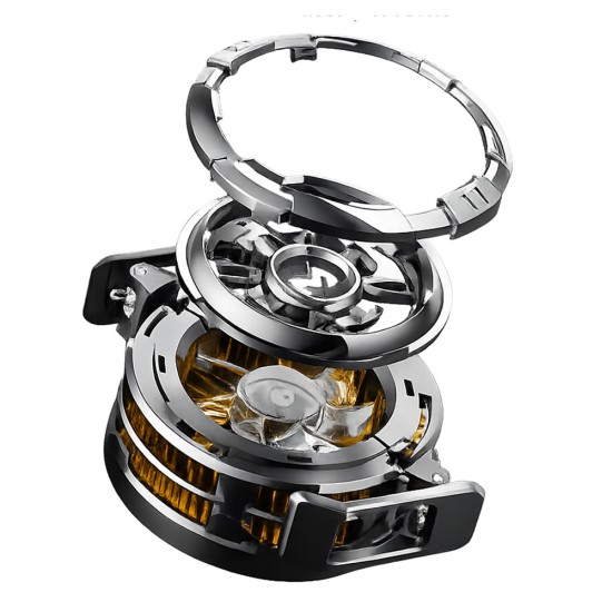MEMO CX08 23W-AI MUTE MAGNETIC SEMICONDUCTOR SMARTPHONE COOLER WITH DETACHABLE CLIP BACK-CLAMP GAMING COOLING FAN