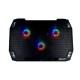 REDRAGON GCP511 INGRID RGB 3 FANS RGB LIGHT WITH FAN CONTROL BUTTON LAPTOP COOLER 