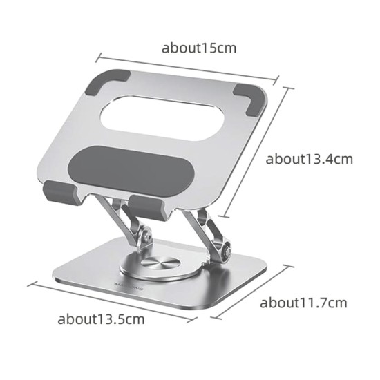 MCHOSE TS510 360 ROTATABLE TABLET STAND FOR DESK WITH HEAT DISSIPATION DESIGN 