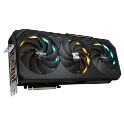 GIGABYTE RTX 5070 TI GRAPHICS CARD DLSS 4 RAY TRACING 16GB GDDR7 256-BIT BLACKWELL ARCHITECTURE WINDFORCE COOLING HAWK FAN SERVER-GRADE THERMAL GEL RGB HALO DUAL BIOS REINFORCED STRUCTURE VERSATILE VGA HOLDER – BLACK